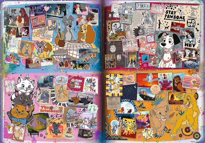 Velká kniha Disney puzzle 6000 dílků
