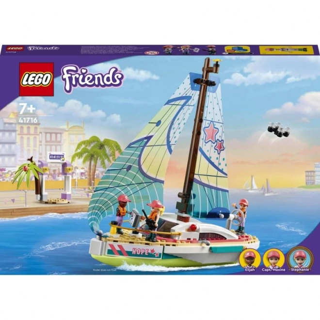 LEGO Friends 41716 Stephanie a dobrodružství na plachetnici