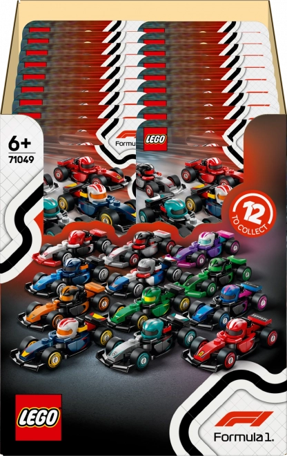 Lego sběratelská závodní auta F1