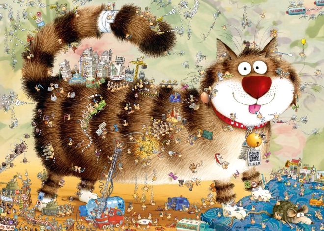 Puzzle Na kočce 1000 dílků HEYE
