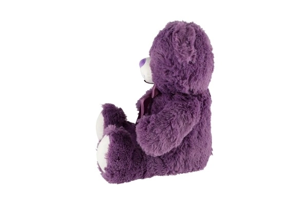 Plyšový medvídek Michael fialový 35 cm