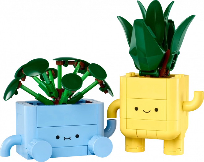 Stavebnice LEGO Botanicals Veselé rostlinky