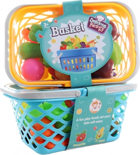 Praktický košík s víkem a madly