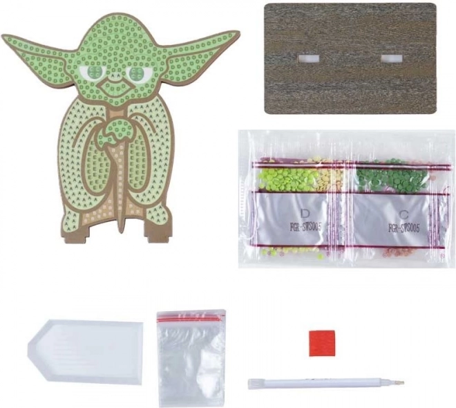 Diamantové malování Star Wars: Yoda