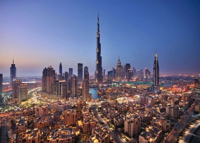 Puzzle Dubaj 1000 dílků