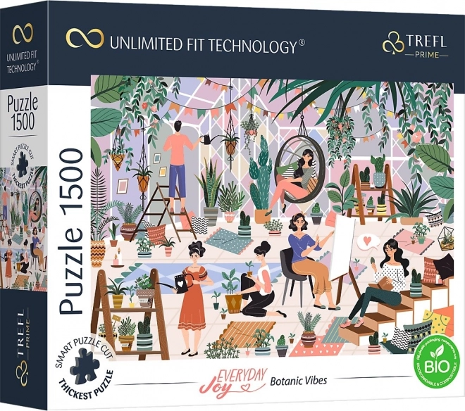trefl puzzle uft everyday joy: botanická nálada 1500 dílků