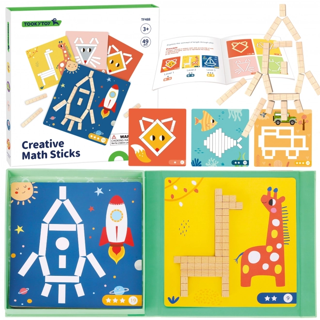 Magnetická logická skládanka Tooky Toy