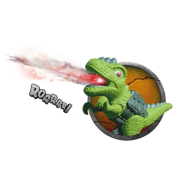 Dinosauří pistole s párou a efekty