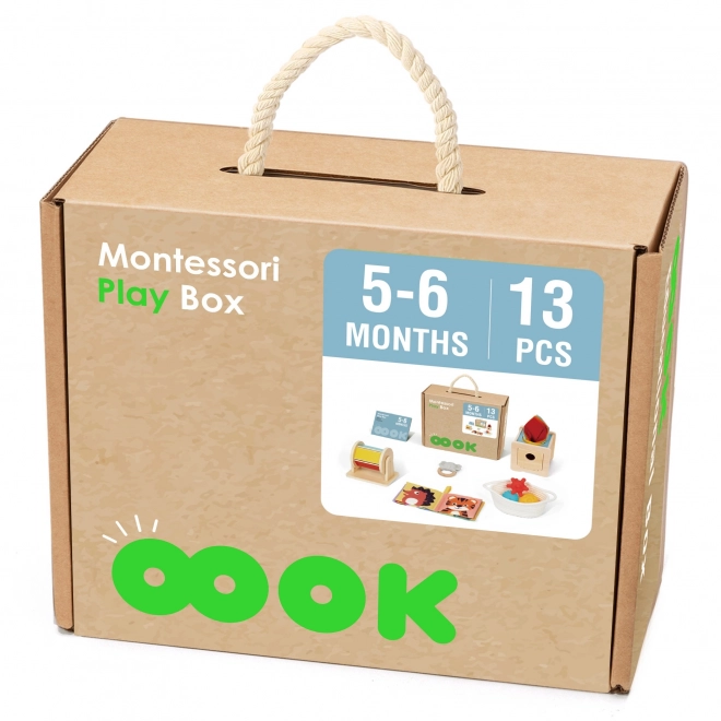 Tooky Toy velký montessori vzdělávací box 6v1