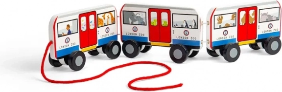 Bigjigs Toys Tahací hračka Londýnské Metro