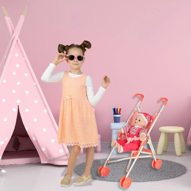 Dětský kočárek pro panenky skládací Baby Annabell