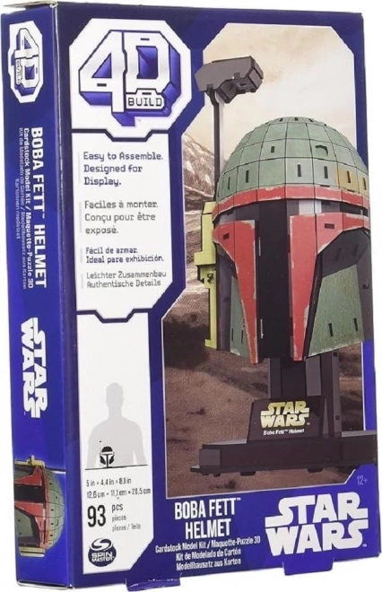 4D BUILD 3D Puzzle Star Wars: Boba Fett 93 dílků