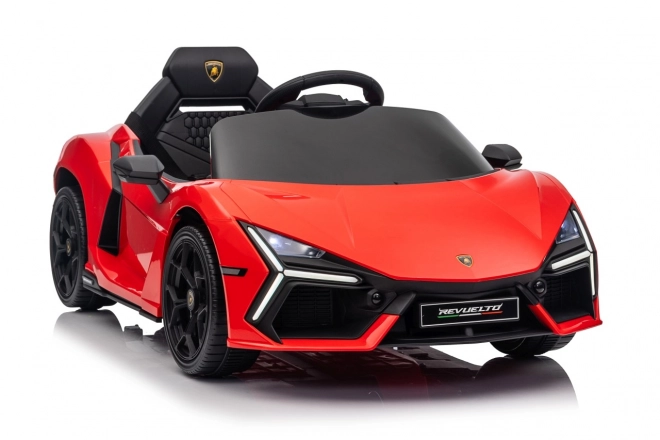 Dětské auto Lamborghini Revuelto červené