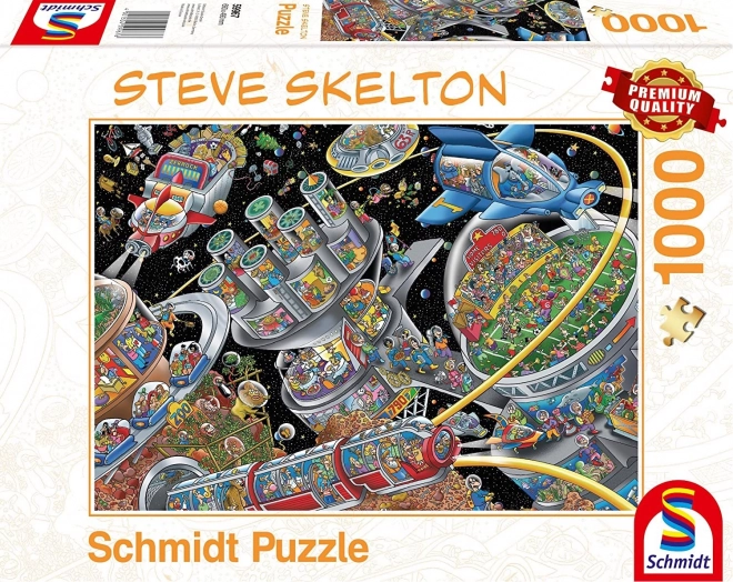 Puzzle Vesmírná Kolonie