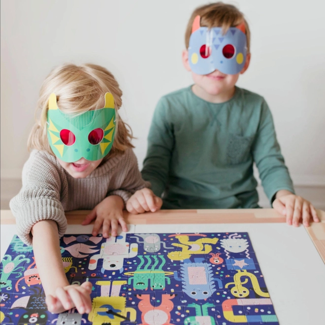 Interaktivní zábava s 3D maskami