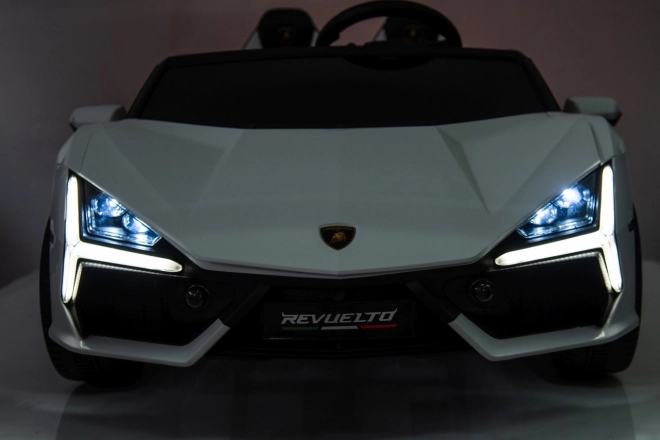 Dětský elektrický vůz Lamborghini Revuelto XL bílý