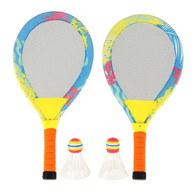 Svítící badmintonová sada