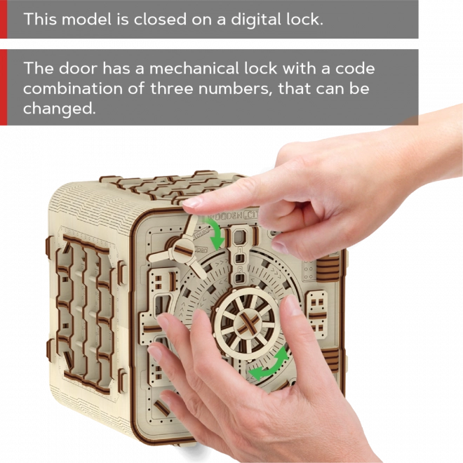 3D puzzle trezor Wooden City