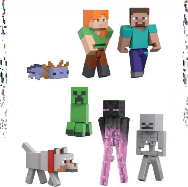 Sada figurek Minecraft Kreativci