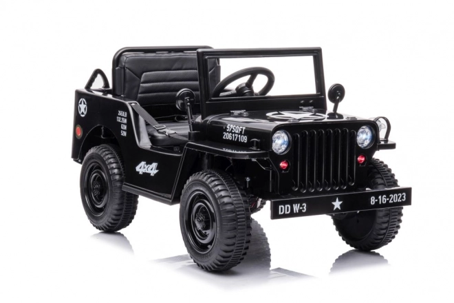 JH-103 Černé auto na baterie 4x4