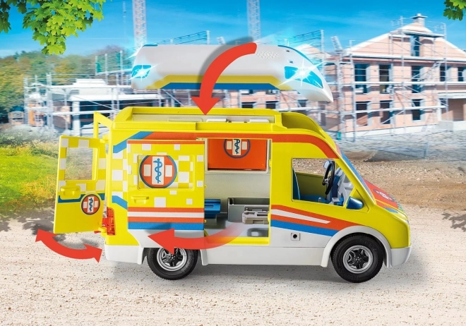City Life Sanitka se světlem a zvukem