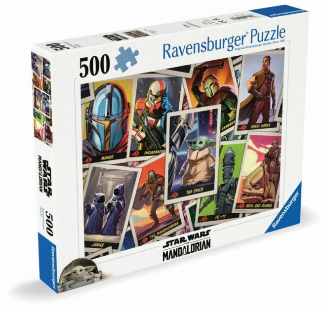 Puzzle Star Wars: The Mandalorian - Baby Yoda 500 dílků