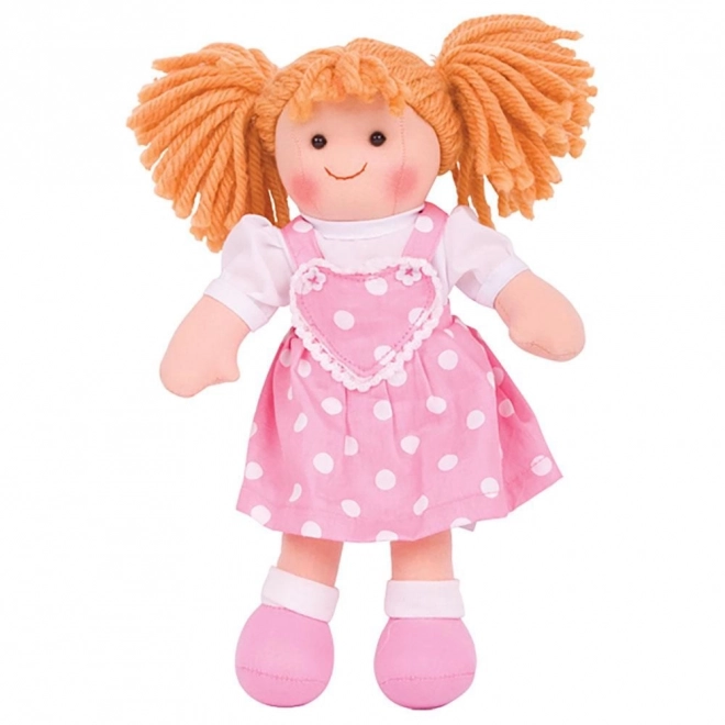 Látková panenka Ruby 28 cm