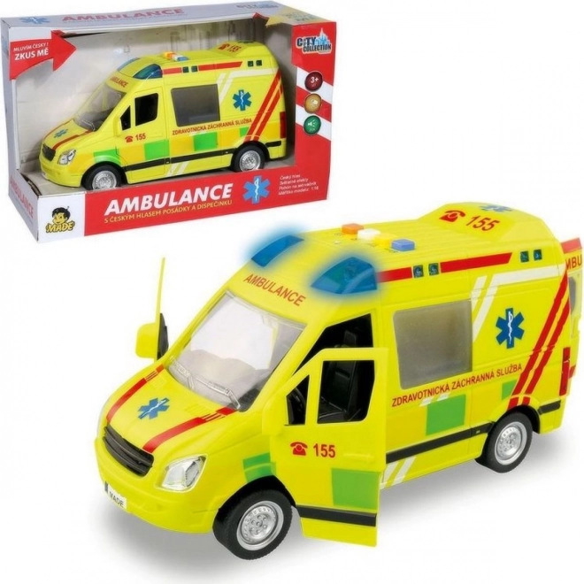 Ambulance na baterie s českým hlasem