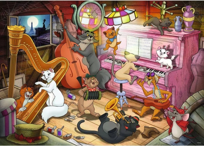 Puzzle Disney Aristokočky 1000 dílků