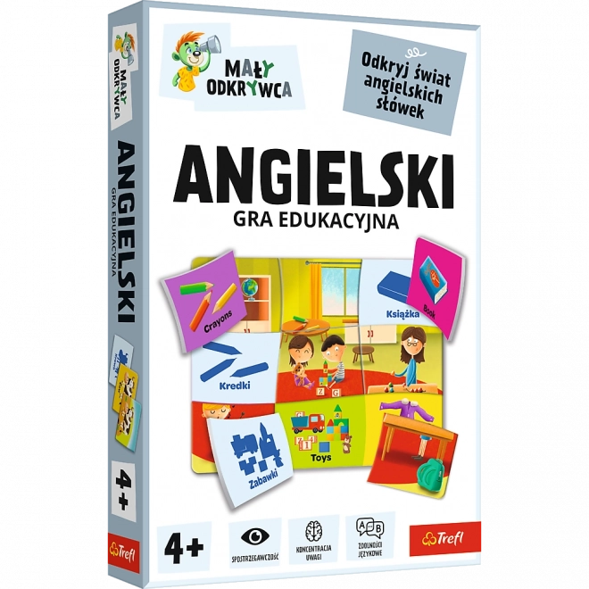 Malý objevitel - Naučná hra angličtina Trefl