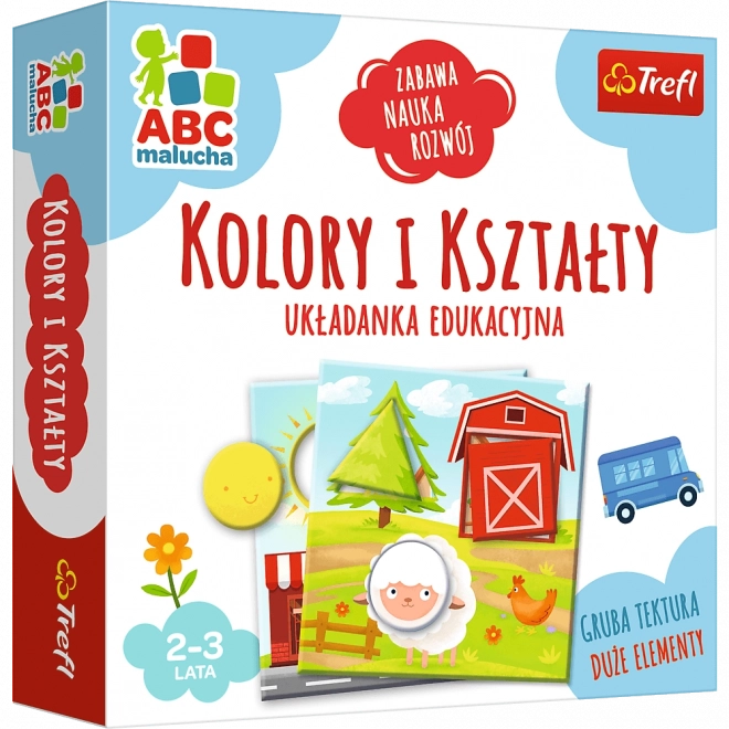 Ukazovací hra Kolory a tvary z řady ABC Malucha