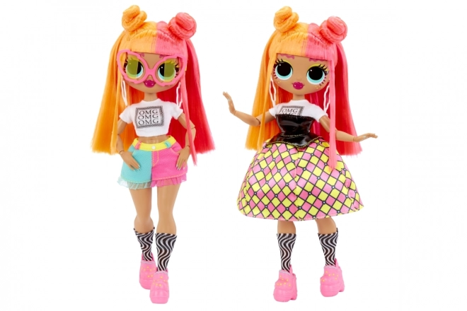 L.O.L. Surprise! OMG Velká ségra, 2 outfity – Neonlicious