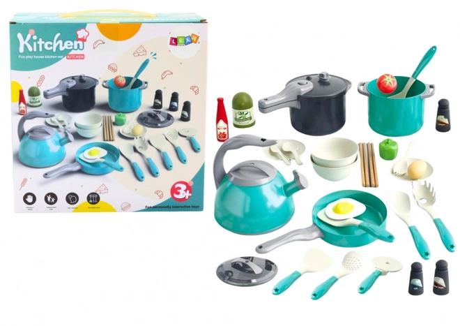 Sada hrnců a pánví Little Chef's Potraviny 33 EL