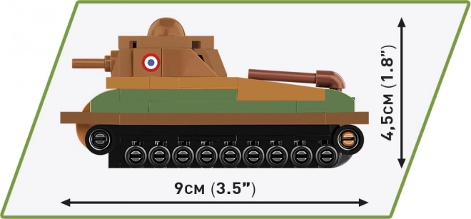 COBI 3093 II WW Somua S-35, 1:72, 99 k
