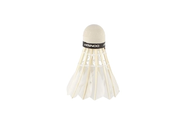 Míčky/Košíčky na badminton péřové 5ks v tubě 6,5x19,5x6,5cm
