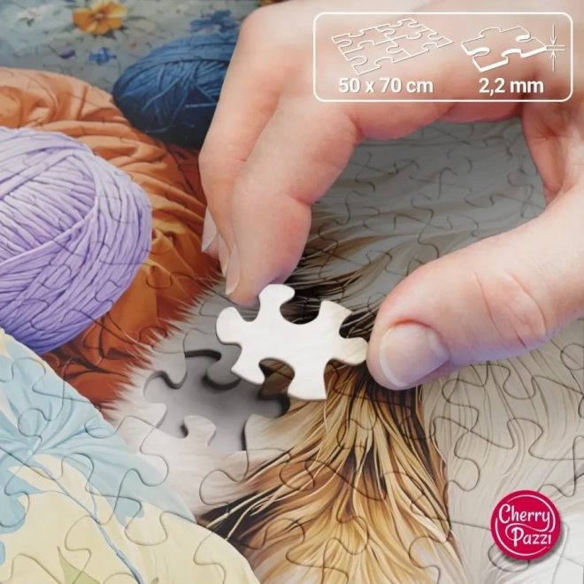 Cherry Pazzi puzzle Kočka v přízi