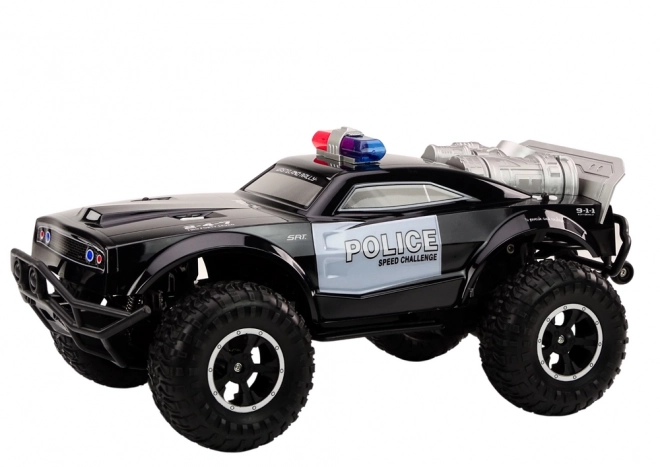 RC dálkově ovládané terénní policejní auto 1:8