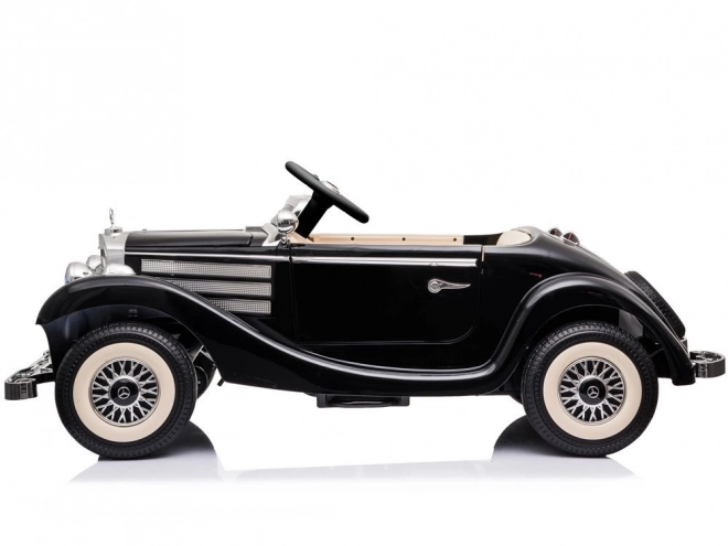 Retro auto na akumulátor Mercedes-Benz 540K – Černé
