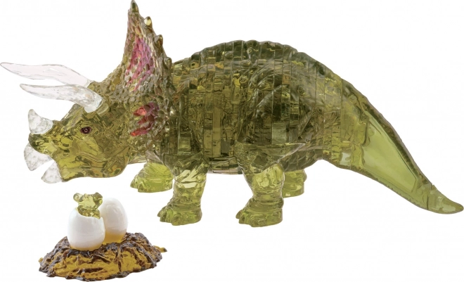 HCM KINZEL 3D Crystal puzzle Triceratops s mládětem 61 dílků