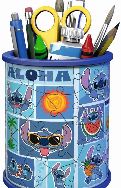 Stojan na tužky DISNEY Stitch – plastové puzzle