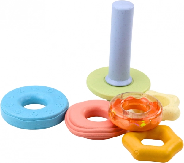 Sensory Tower with Rings for Toddlers