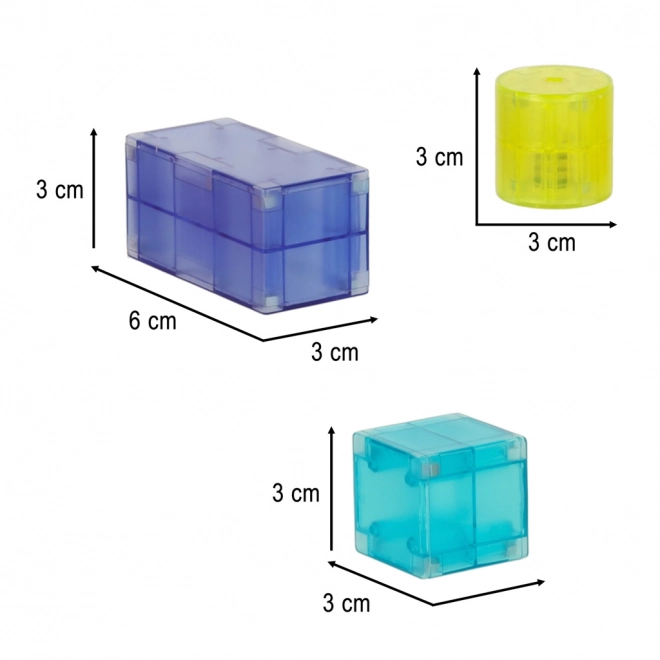Světelné magnetické bloky 32 el.