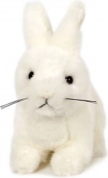 Plyšový králík bílý 15 cm