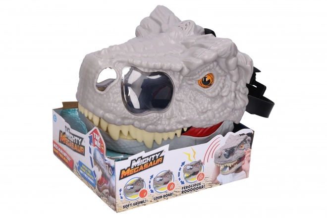 Dinosauří maska s efekty