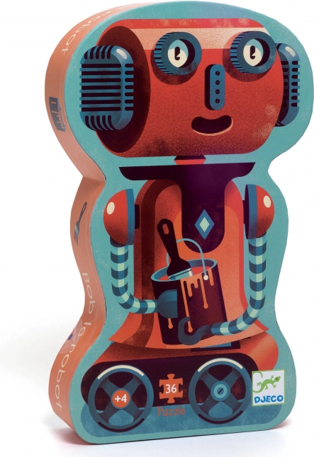 Puzzle Robot 36 dílků DJECO