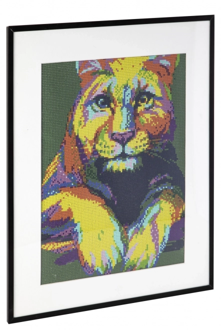 Diamantové malování Panter 40x50 cm