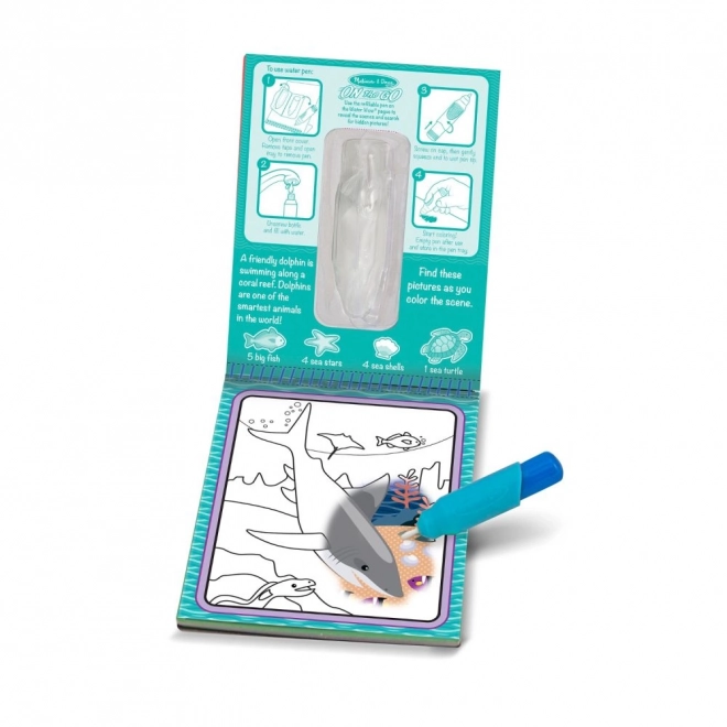 Vodní malovací kniha - Podvodní svět od Melissa & Doug