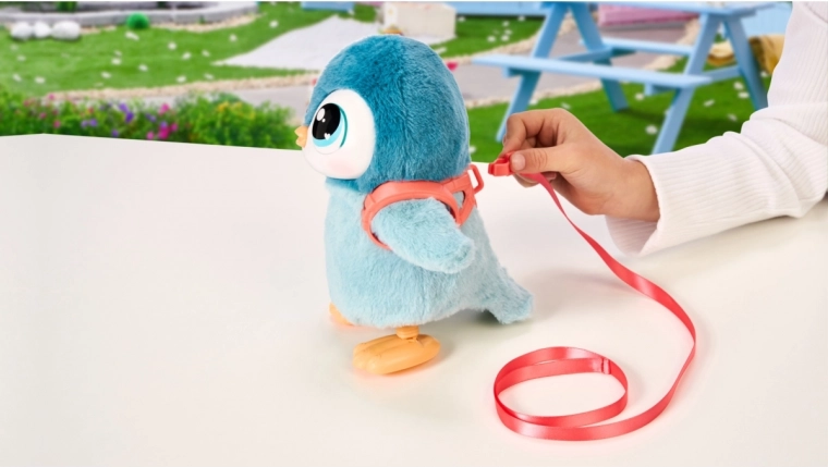 Chodí, kolébá se a mává křídly