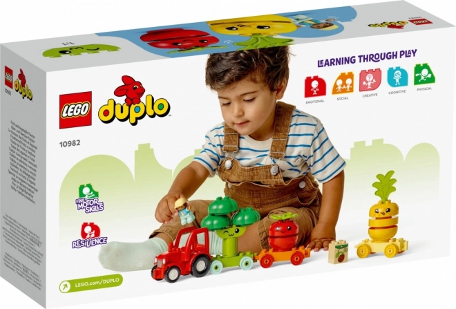 Traktor s ovocem a zeleninou DUPLO