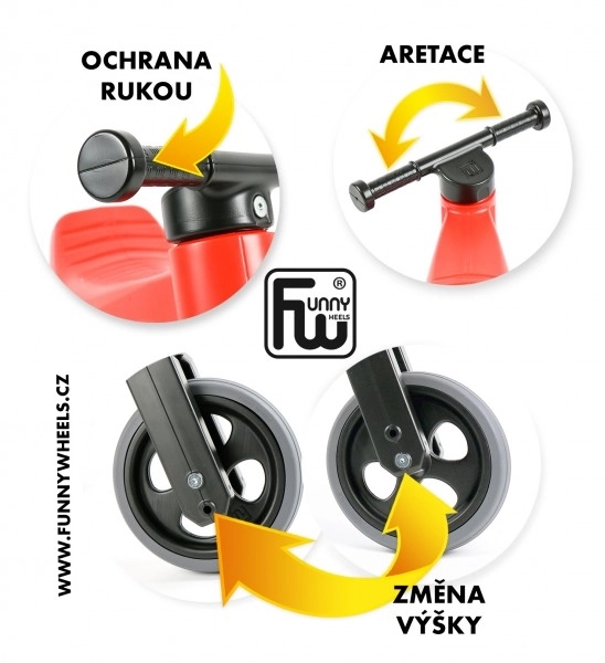 Odrážedlo Funny Wheels Rider Sport 2v1 v sáčku – Zelené